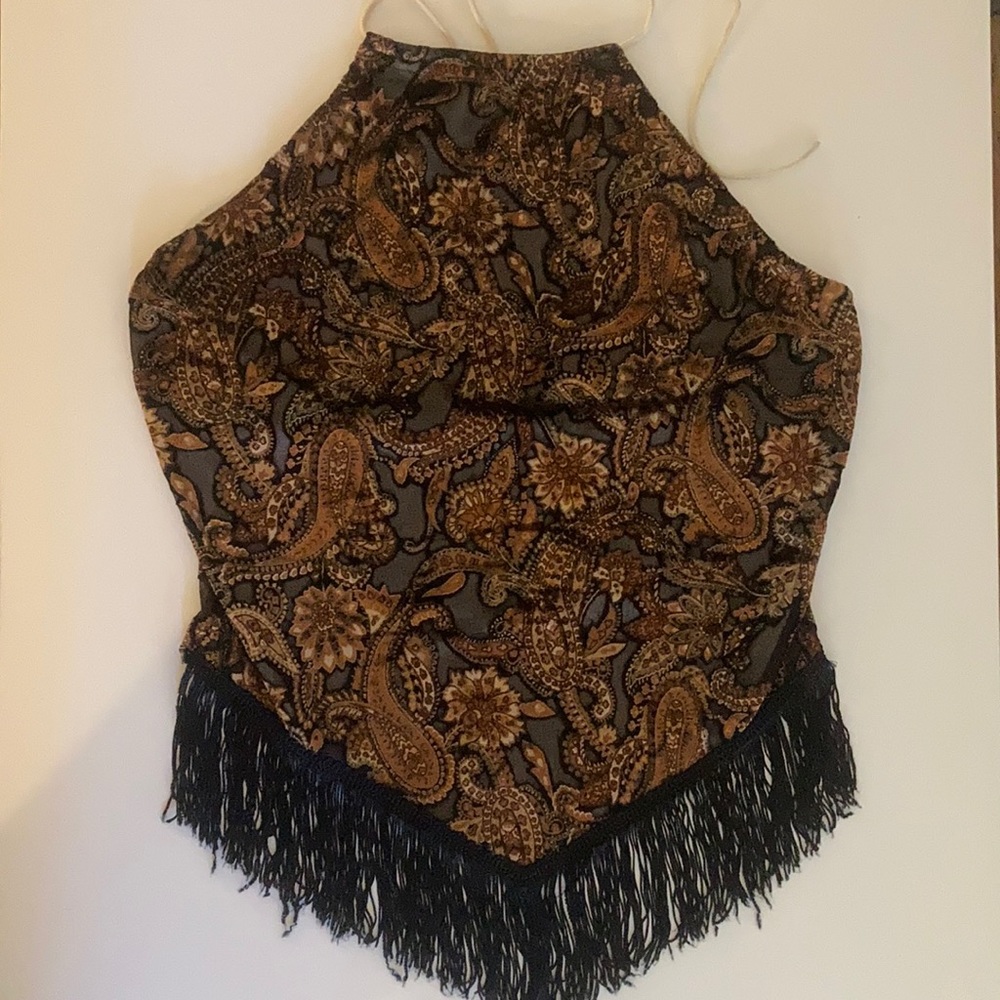 Vintage halter shirt